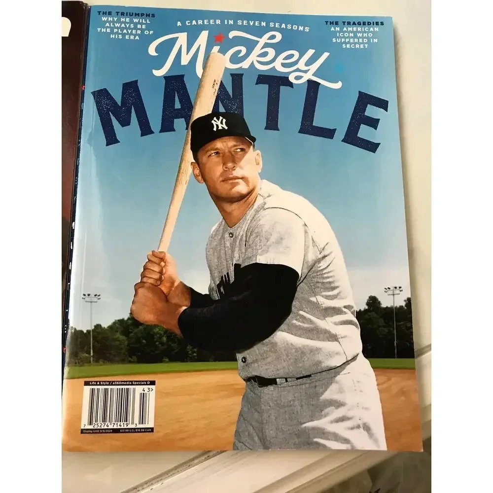 Mickey Mantle Magazine A Career in Seven Seasons September 2024